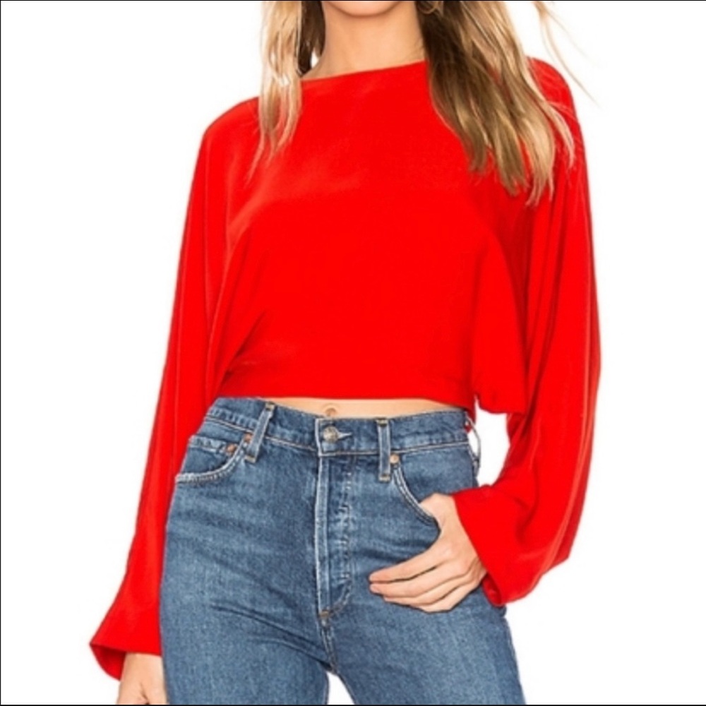 Superdown Liliana Open-back Top NWT